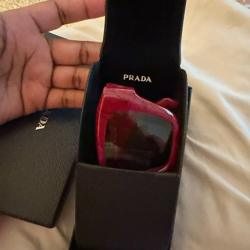 Prada Bold Red Women's Sunglasses (Protection Plan Good Until June 2026) - Picture 5 of 8
